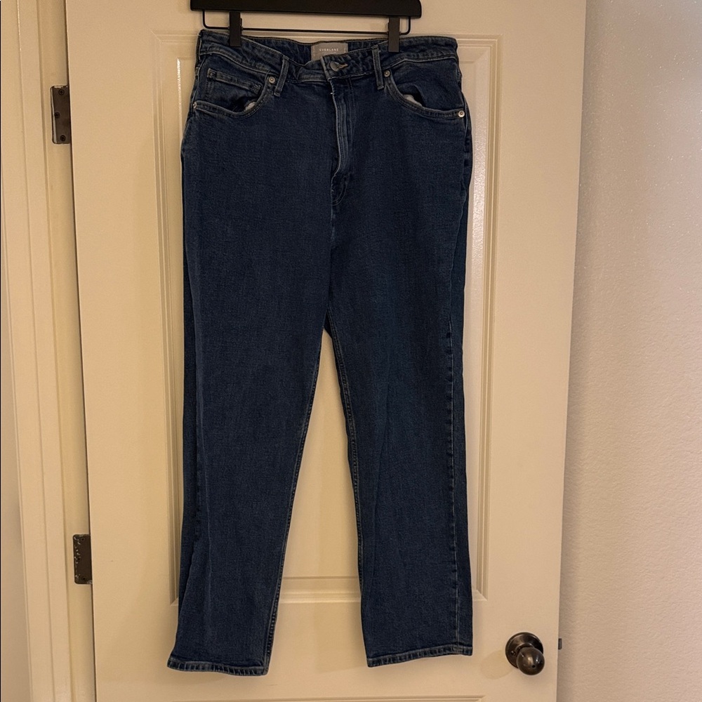 Everlane Men's Dark Indigo Straight Jeans